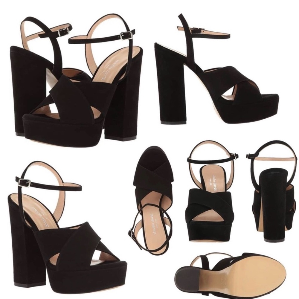 Charles David Rima Black Platform Heels - Picture 2 of 3